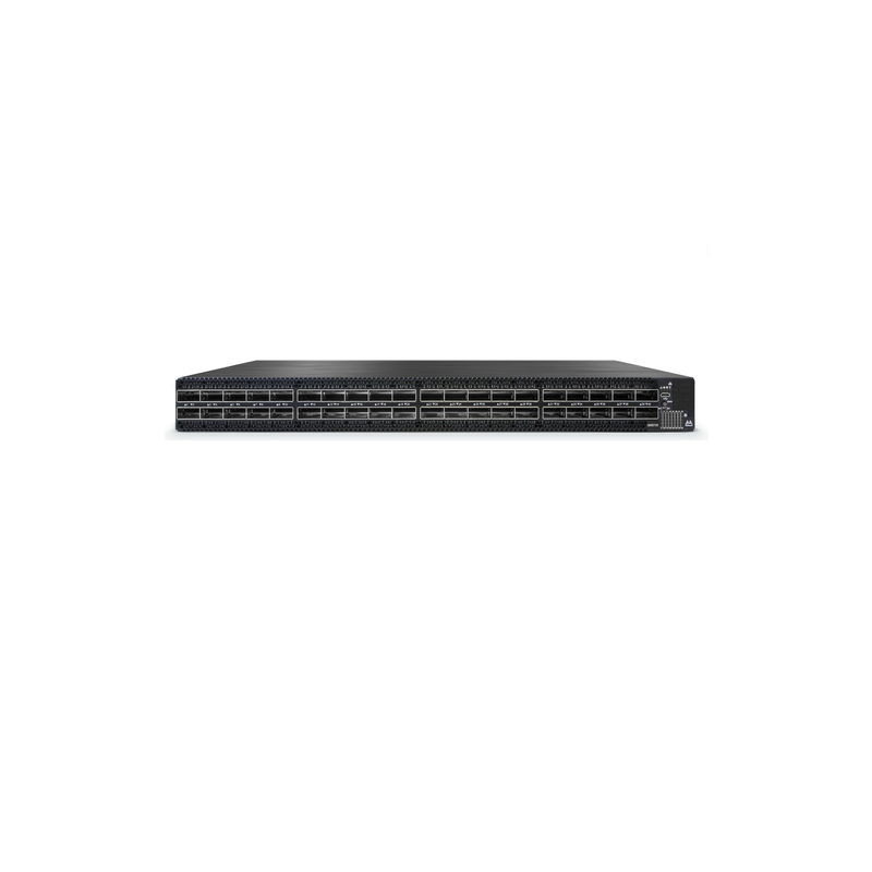 Nvidia Mellanox® Quantum(TM) HDR InfiniBand Switch, 40 QSFP56 ports, 2 Power Supplies (AC), unmanaged, standard depth, P