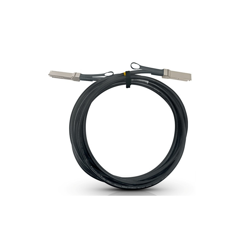 Nvidia Mellanox® Passive Copper cable, IB HDR, up to 200Gb/s, QSFP56, LSZH, 2m, black pulltab, 26AWG