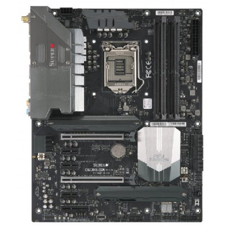 SUPERMICRO MB 1xLGA1151 8/9g 120W, Z390, 4x DDR4,6xSATA3, 6xPCIe 3.0, 2x M.2, 2xLAN+WiFi, 2xDP+HDMI, Audio, bulk