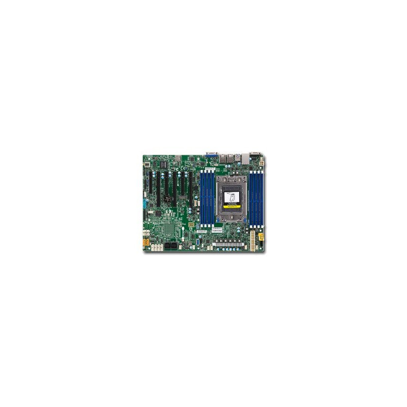 SUPERMICRO MB 1x Epyc(pouze 7001series), 8x DDR4,16xSATA3, 1xM.2, PCIe 3.0 (3 x16, 3 x8), IPMI, 2x LAN, bulk