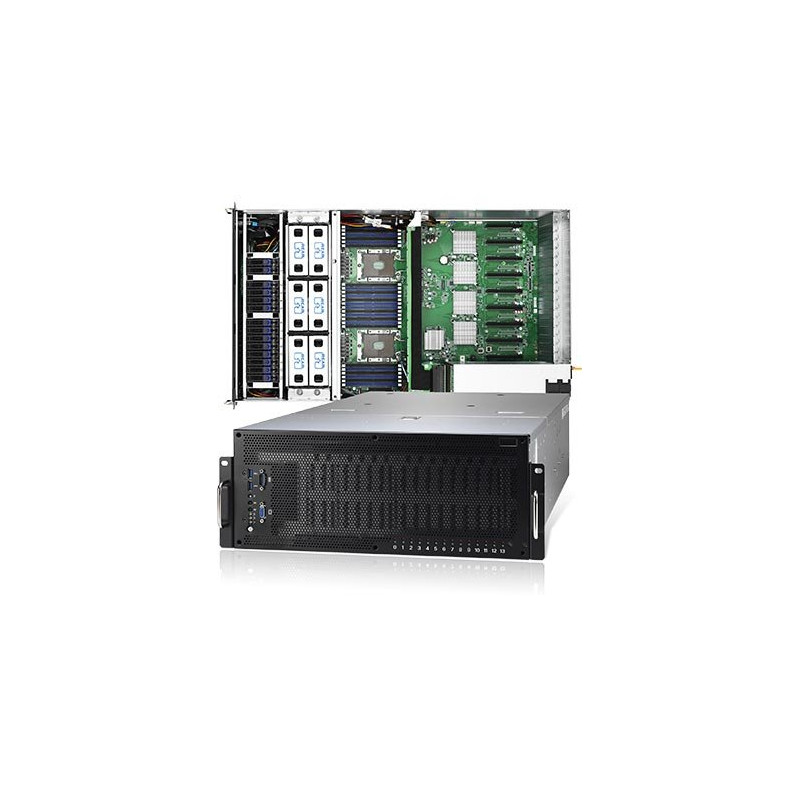 TYAN Thunder HX 4U 8 GPU server 2x 3647, 24x DDR4 ECC R, 10x 2,5 SATA + 4x U.2, 3x 3200W (plat.), 2x 10Gb LAN, IPMI