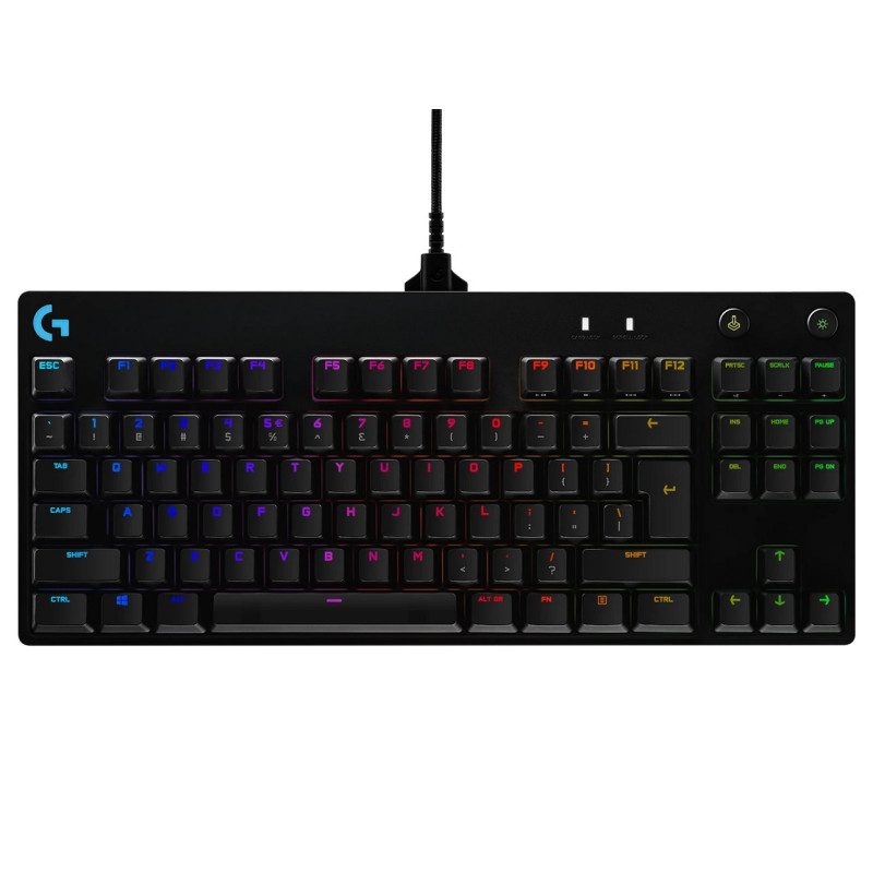 Logitech G PRO Mechanical Gaming Keyboard - BLACK - US INT'L - INTNL