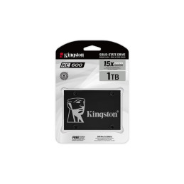 Kingston SSD 1024GB KC600 SATA III 2.5'' 3D TLC SM2259 (čtení/zápis: 550/520MB/s)