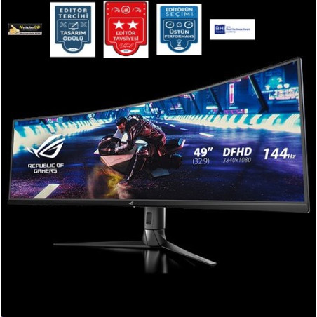 ASUS ROG STRIX XG49VQ 49" DFHD 144Hz (3840x1440) FreeSync2 HDR 4ms 450cd DP 2xHDMI Repro