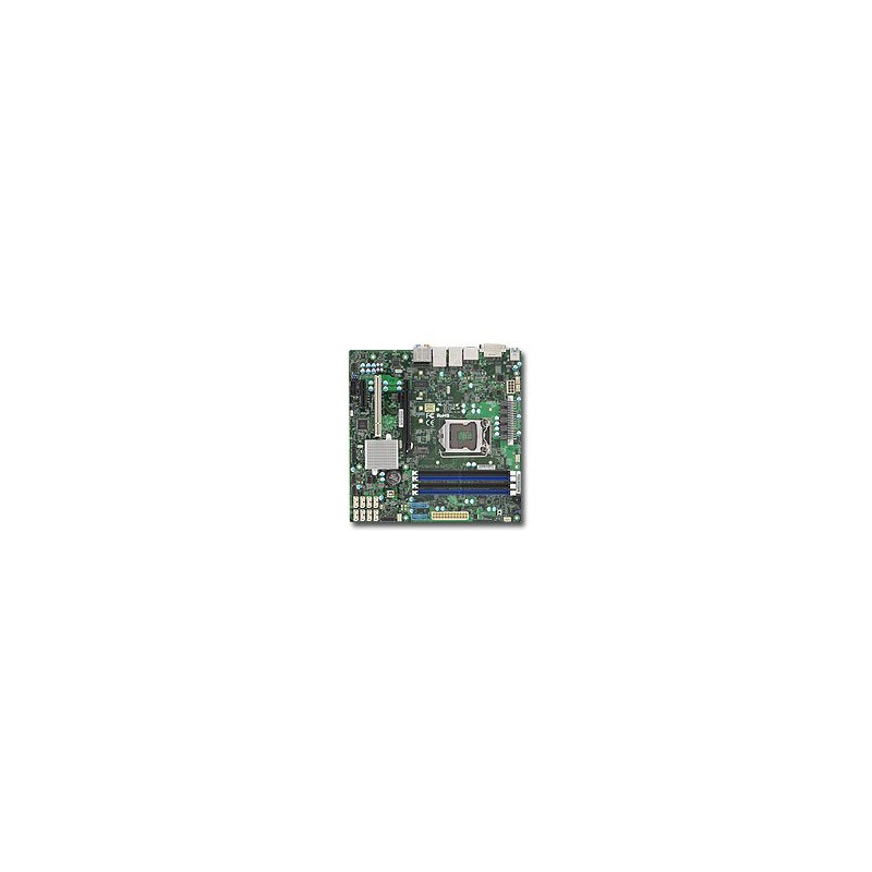 SUPERMICRO MB 1xLGA1151 (E3,i7), iC236,DDR4,8xSATA3,PCIe 3.0 (1 x16, 1 x4),1xPCI-32,1xM.2, HDMI,DP,DVI,Audio