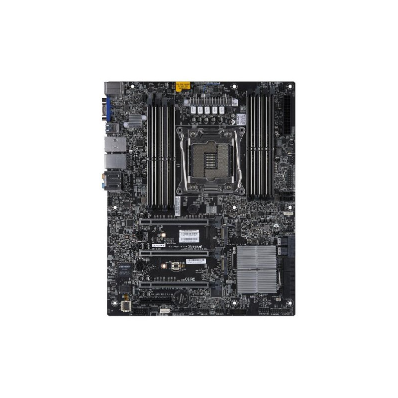 SUPERMICRO MB 1xLGA2066, iC422,8x DDR4 ECC,6xSATA3, 2x U.2, 2x M.2, PCI-E 3.0 3,1 (x16,x4), 2x LAN,IPMI