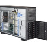 SUPERMICRO A+ Server TWR/4U 2x SP3, 16x DDR4, 8x 3,5", 2x1280W(plat), 2x10GbE, IPMI