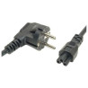 Intel NUC Bulk AC cord - 0.6m / 2ft, C5 connector, EU plug, single pack