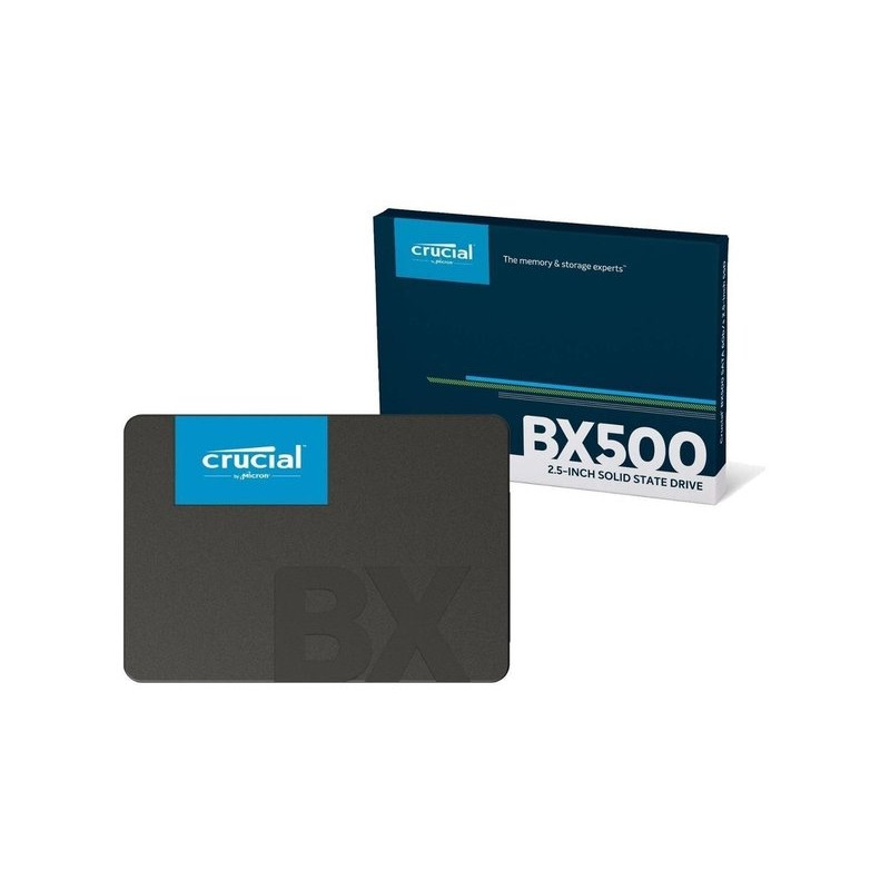 Crucial SSD 2TB BX500 SATA III 2.5" 3D TLC 7mm (čtení/zápis: 540/500MB/s)