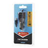 CANYON Univerzální 1xUSB auto nabíječka s micro USB kabelem, Input 12V-24V, Output 5V-2.4A, Smart IC, černá