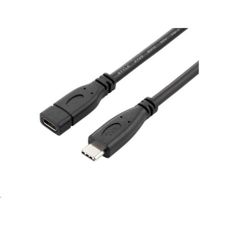 PremiumCord Prodlužovací kabel USB 3.1 generation 2, C/male - C/female, 1,5m