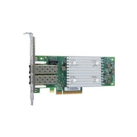 QLOGIC 16Gb Dual Port FC HBA, PCIe Gen3 x8, SR LC multi-mode optic
