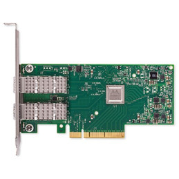 Nvidia Mellanox ConnectX®-4 Lx EN network interface card, 25GbE dual-port SFP28, PCIe3.0 x8, UEFI Enabled, tall bracket