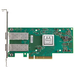 Nvidia Mellanox ConnectX®-5 Ex EN network interface card, 25GbE dual-port SFP28, PCIe3.0/4.0 x8, tall bracket