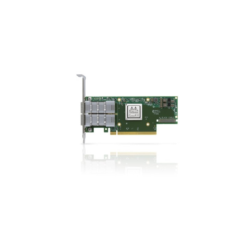 Nvidia Mellanox ConnectX®-6 VPI adapter card, 200Gb/s (HDR IB and 200GbE) for OCP 3.0, with host management, Dual-port Q