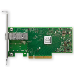 Nvidia Mellanox ConnectX®-4 Lx EN network interface card, 50GbE single-port QSFP28, PCIe3.0 x8, tall bracket