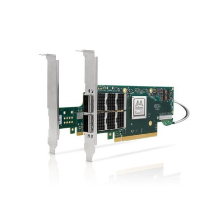 Nvidia Mellanox ConnectX®-6 VPI adapter card kit, 100Gb/s (HDR100, EDR InfiniBand and 100GbE), dual-port QSFP56, Socket