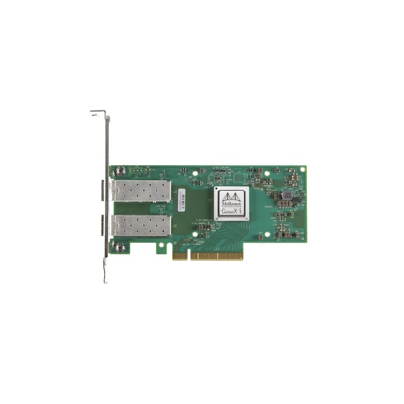 Nvidia Mellanox ConnectX®-5 EN network interface card, 10/25GbE dual-port SFP28, PCIe3.0 x8, tall bracket
