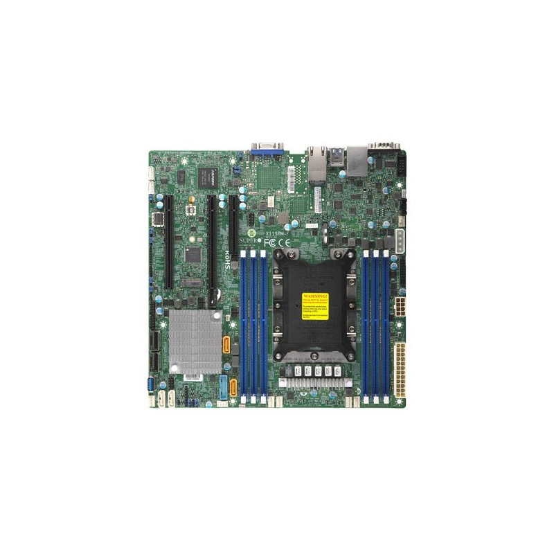 SUPERMICRO MB 1xLGA3647, iC622, 6x DDR4 ECC, 12xSATA3, 1xM.2, PCI-E 3.0/2,1(x16,x8),2x LAN,IPMI, uATX