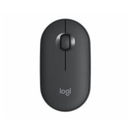 Logitech Pebble M350 Wireless Mouse - GRAPHITE - 2.4GHZ/BT - EMEA