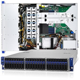 TYAN Transport SX 2U server Epyc 7551, 16x DDR4 ECC R, 24+2x 2,5" (26 SATA,8 U.2), 2x770W, 2x1Gb LAN + OCP, IPMI