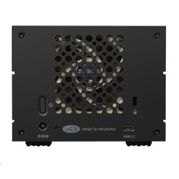 LaCie HDD Externí 2big Dock RAID 3.5" 8TB - USB 3.2 Gen2 Type C, Černá