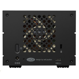 LaCie HDD Externí 2big Dock RAID 3.5" 8TB - USB 3.2 Gen2 Type C, Černá
