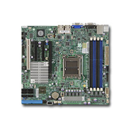 SUPERMICRO MB 1x Socket C32 Opteron 4100, 4x DIMM DDR3, 6xSATA, PCI-E, IPMI
