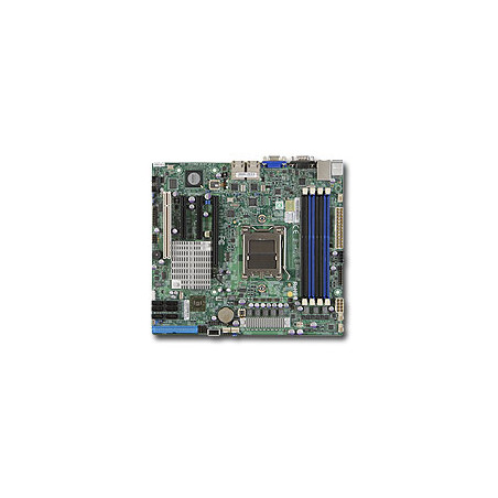 SUPERMICRO MB 1x Socket C32 Opteron 4100, 4x DIMM DDR3, 6xSATA, PCI-E, IPMI