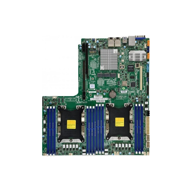 SUPERMICRO MB 2xLGA3647, iC621, 12x DDR4 ECC, 14xSATA3, 4x NVMe, 1xM.2, PCI-E 3.0/1,1,1(x32,x16,AOM),2x 10GLAN,IPMI, WIO