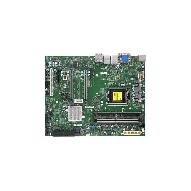 SUPERMICRO MB 1xLGA1151 (Xeon E-2xx,core), C246,4xDDR4,8xSATA3,2xM.2,4xPCIe3.0 (x16/8/4/1),HDMI,DP,DVI,Audio,2x LAN,IPMI