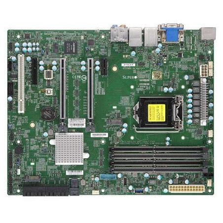SUPERMICRO MB 1xLGA1151 (Xeon E-2xx,core), C246,4xDDR4,8xSATA3,2xM.2,4xPCIe3.0 (x16/8/4/1),HDMI,DP,DVI,Audio,2x LAN,IPMI