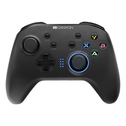 CANYON Bezdrátový gamepad GPW3 4v1 (Nintendo Switch, Android, PC, PS3)