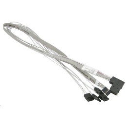 Supermicro MiniSAS to 4 SATA 55/55/55/55cm with Sideband Cable