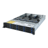 Gigabyte server R282-Z93 2xSP3 (7002), 32x DDR4 DIMM,12x 3,5/4xNVMe op, 3GPU opt,M.2, 2x 1GbE+2xOCP, IPMI, 2x 2000Wp