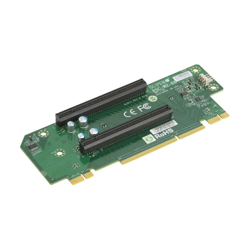 SUPERMICRO Riser card 2U 2x PCI-E 3.0 x16 levý pro WIO