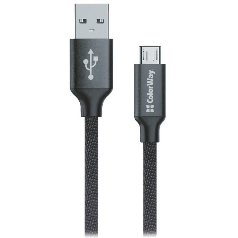 Colorway Datový Kabel Usb / Micro Usb/ 1m/ 2.1A/ Černý