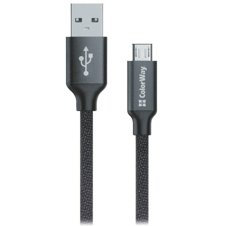 Colorway Datový Kabel Usb / Micro Usb/ 1m/ 2.1A/ Černý
