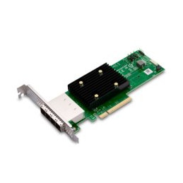 Broadcom HBA 9500-16e, 12Gb/s, NVMe/SAS/SATA, 4x SFF-8644 x4, PCIe 4.0 x8