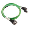 Broadcom LSI internal U.3 cable 1.0 m SlimLine x8 (SFF-8654) to 2x SlimLine x4 (SFF-8654)