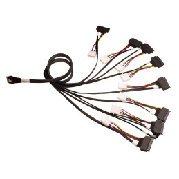 Broadcom LSI internal U.3 cable 1.0 m SlimLine x8 (SFF-8654) to 8x U.3 (SFF-8639)