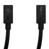 Kabel połączeniowy I-tec Thunderbolt 3 - 40 Gb/s, zasilanie 100 W, zgodny ze standardem USB 3.1 (typ C), 1,5 m