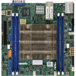 SUPERMICRO mini-ITX MB Xeon D-2123IT (4C/8T), 4x DDR4 ECC rDIMM,8xSATA1x PCI-E 3.0 x8, 2x10GbE LAN,IPMI