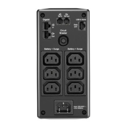 APC Back UPS Pro 650VA, 6 Outlets, AVR, LCD Interface