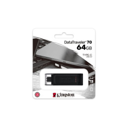 Kingston flash disk 64GB DT70 USB-C Gen 1