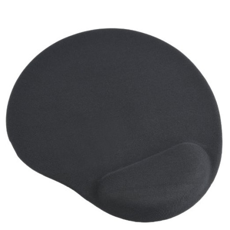 Gembird gelová podložka pod myš s podporou pre zápästie, čierna