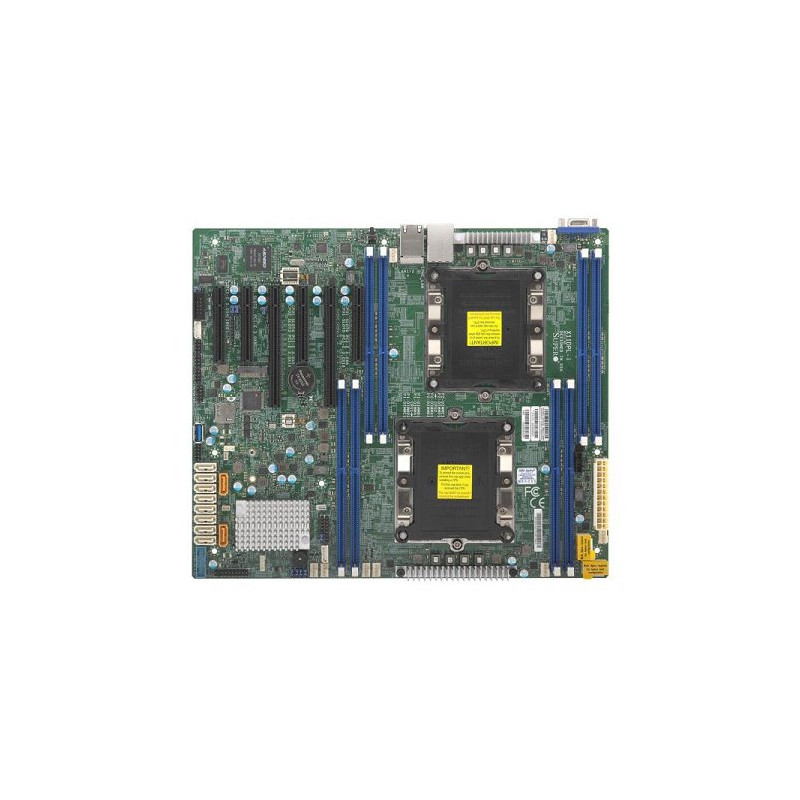 SUPERMICRO MB 2xLGA3647s, iC621, 8x DDR4 ECC, 10xSATA3, 1xM.2, PCI-E 3.0/4,2(x16,x8),2x LAN,IPMI, bulk