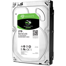 Seagate BarraCuda 3,5" - 2TB/5400rpm/SATA-III/256MB