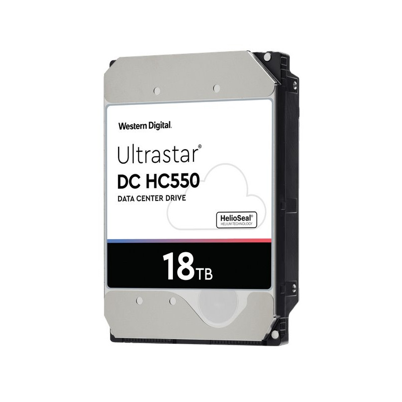 Western Digital Ultrastar DC HC550 3.5in 26.1MM 18000GB 512MB 7200RPM SATA ULTRA 512E SE NP3