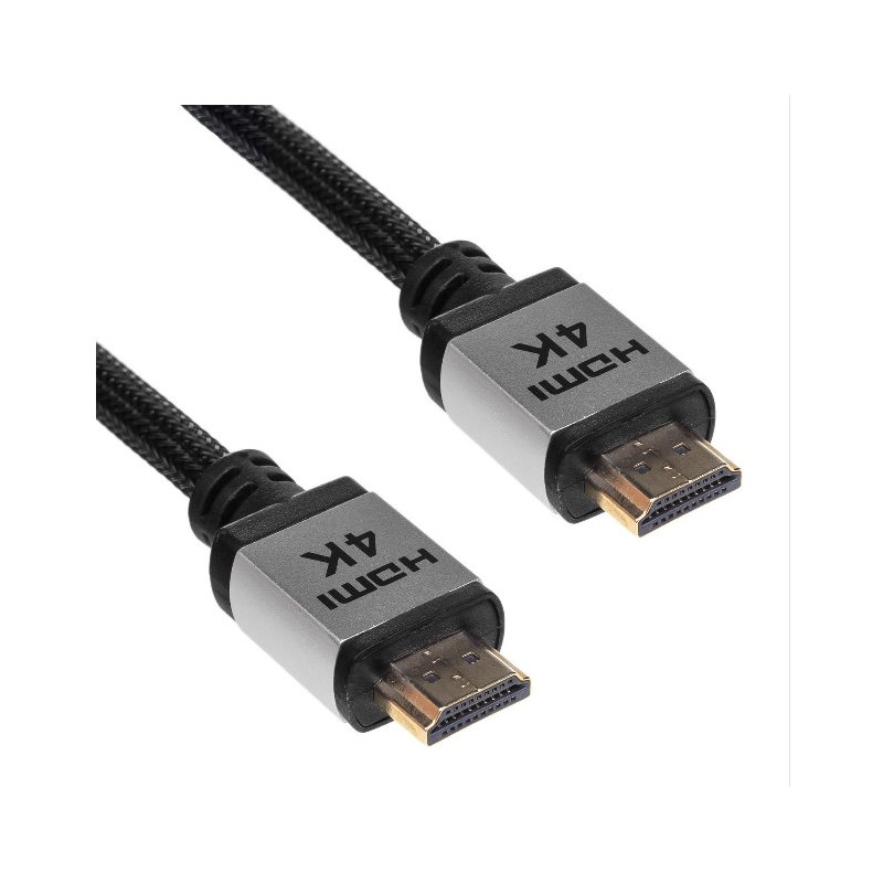 Akyga Kabel HDMI 2.0 (M), Full HD/4K 18Gbps, černý 1,5m